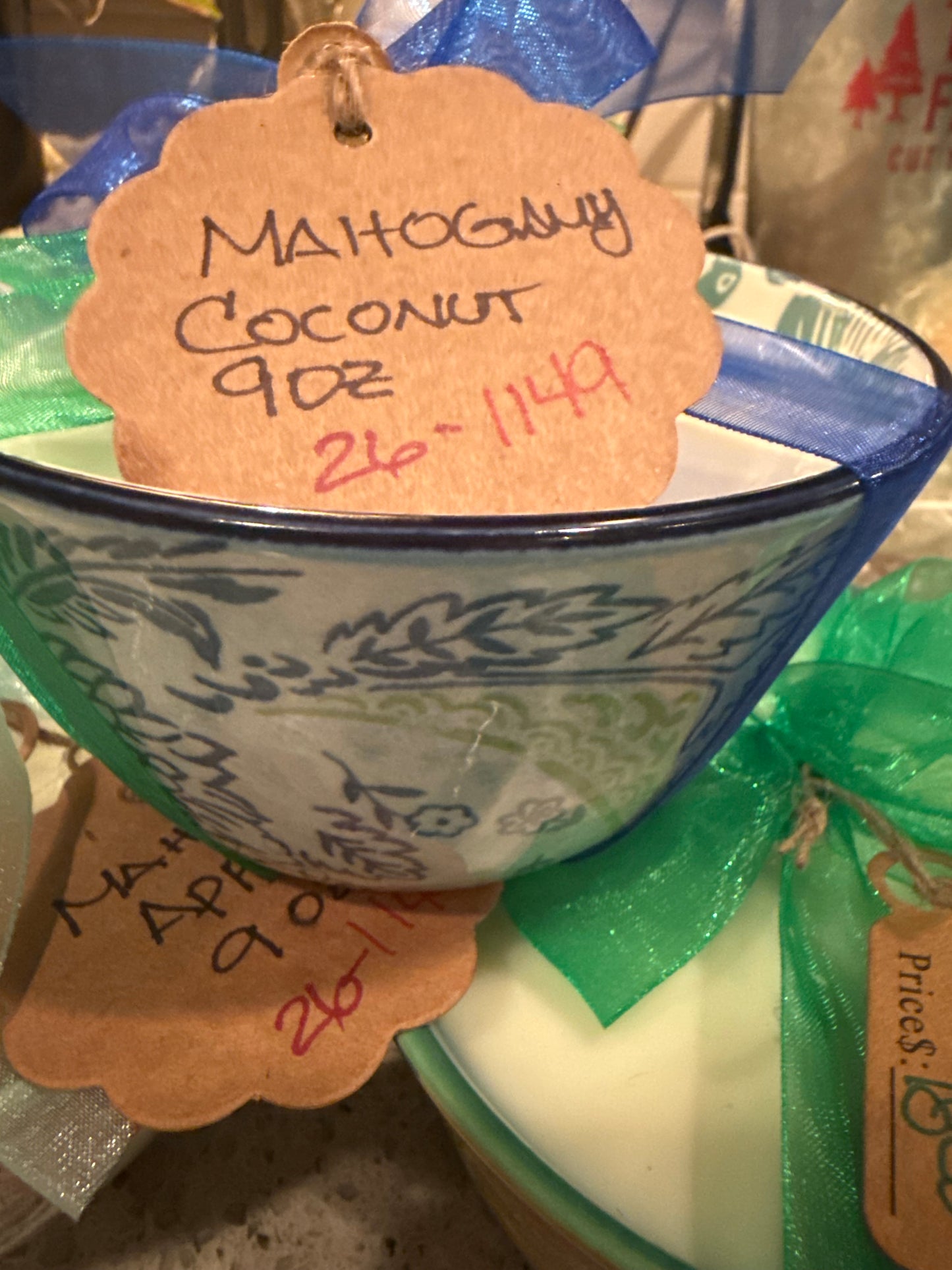 Mahogany Coconut Spring Bowl Candle (9oz)