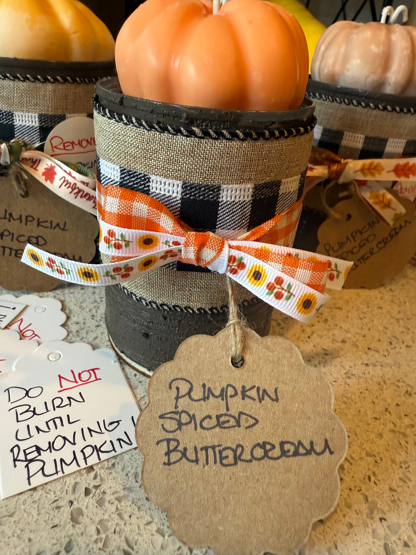 Pumpkin Spiced Buttercream CANdle 12oz