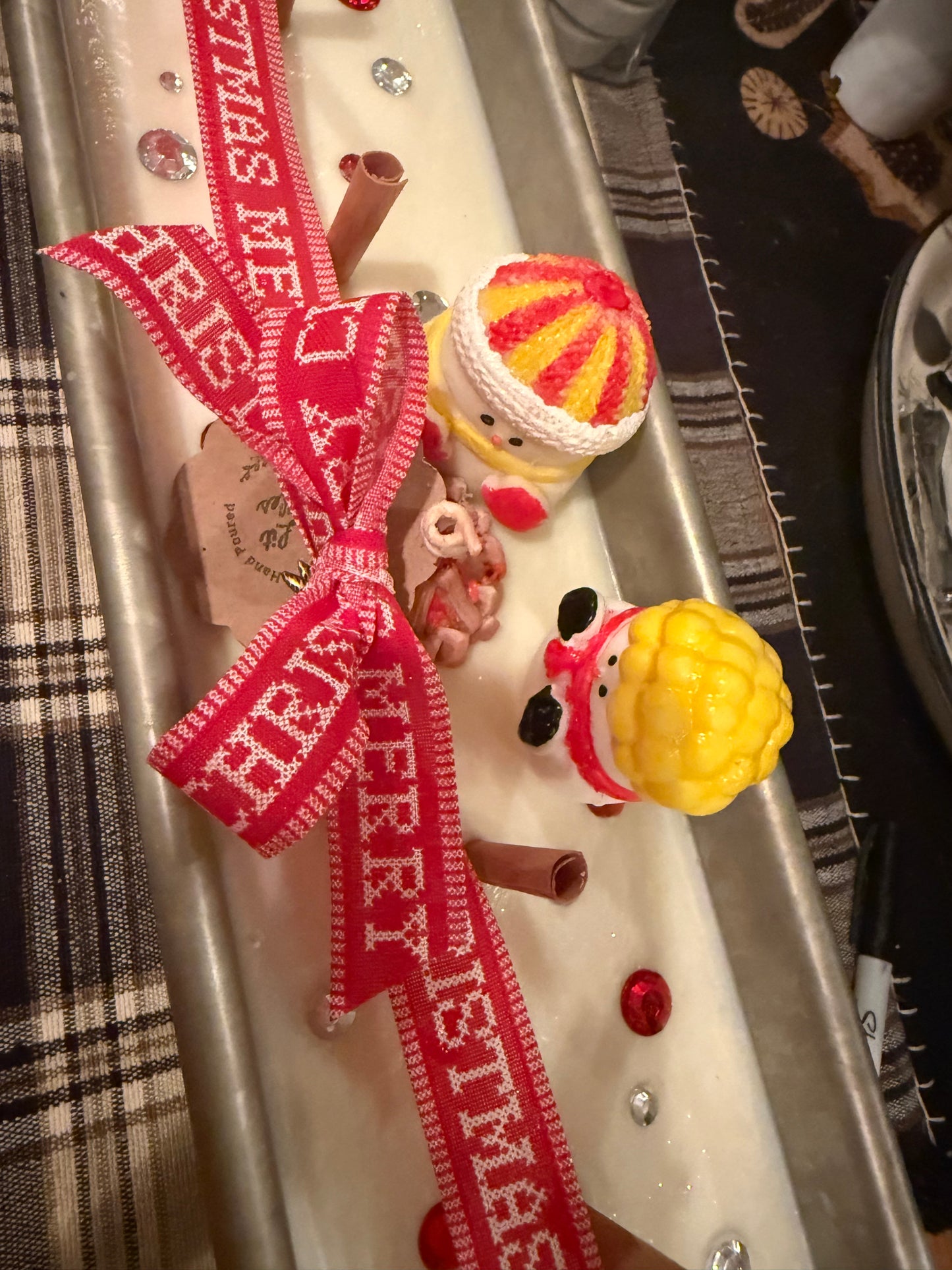 Jack Frost Trough Candle