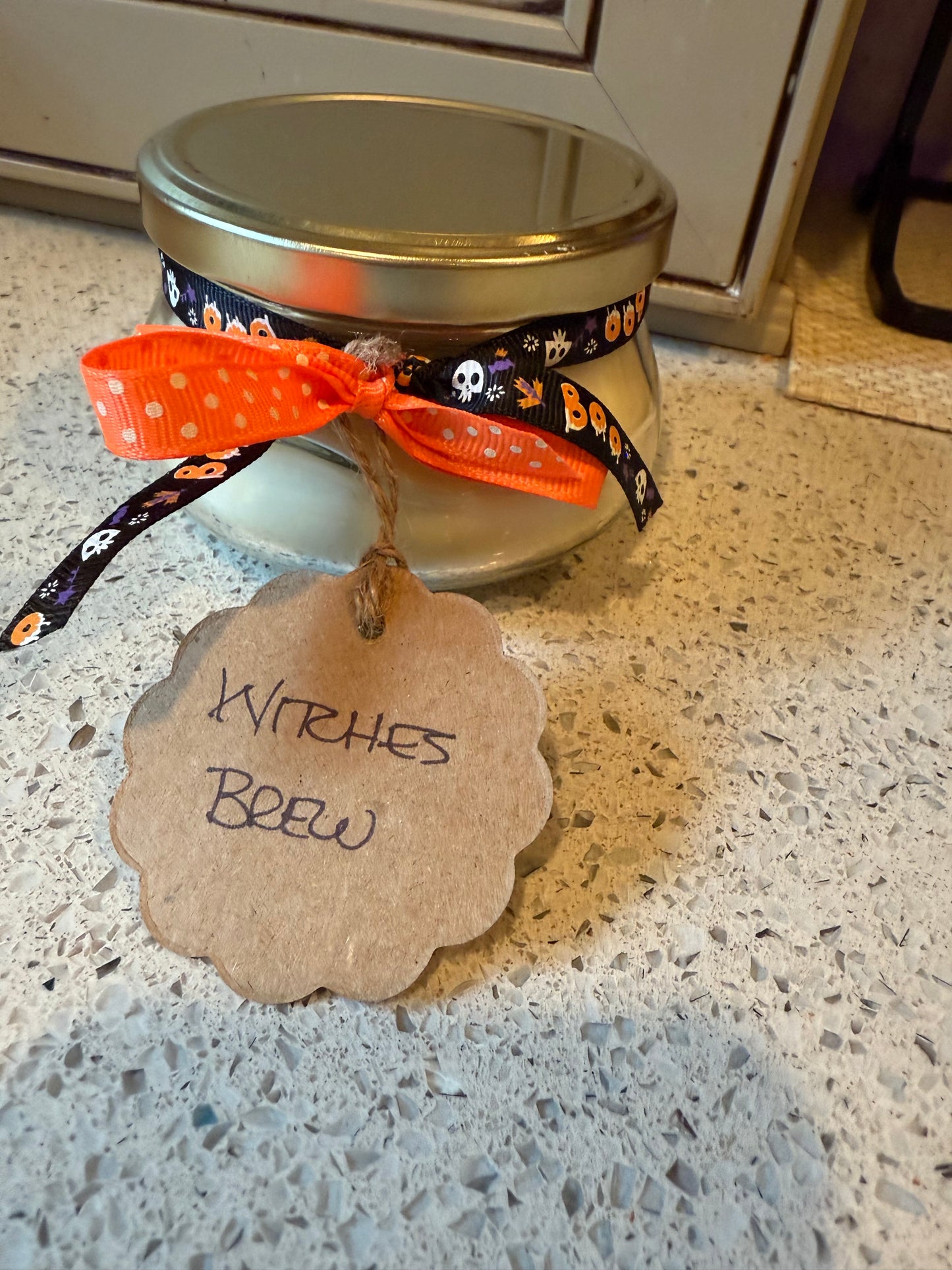 Witches Brew Cauldron Candle