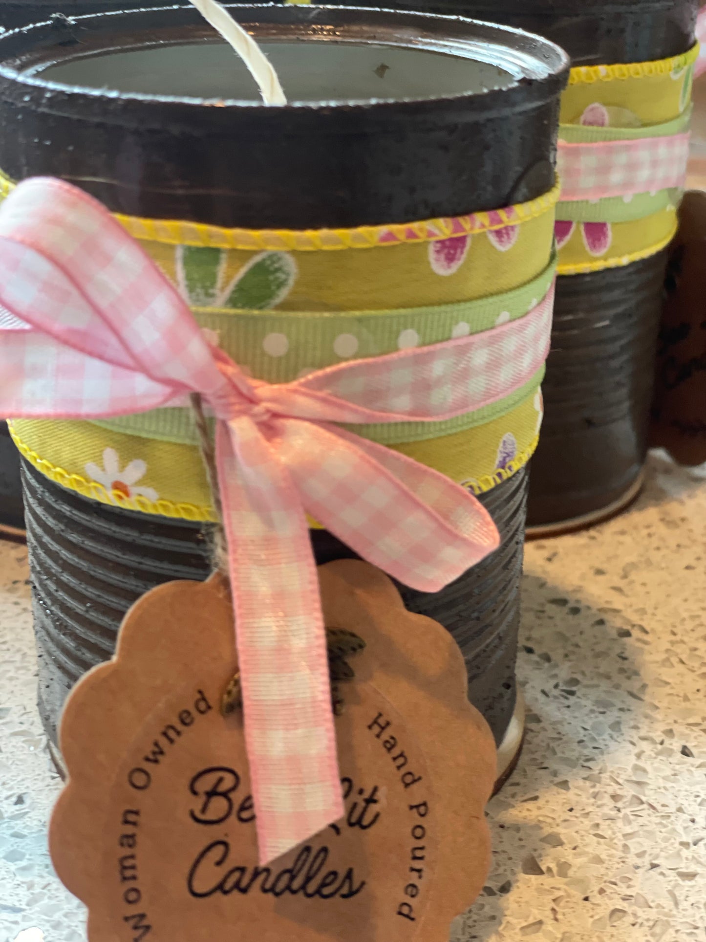 25-1055 Pink Flamingo Can Candle 12oz