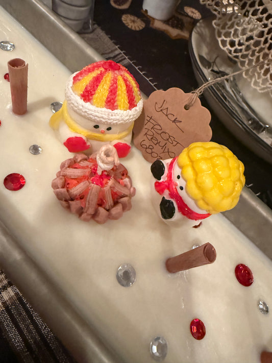Jack Frost Trough Candle