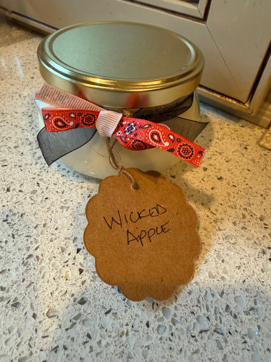 Wicked Apple Cauldron Candle