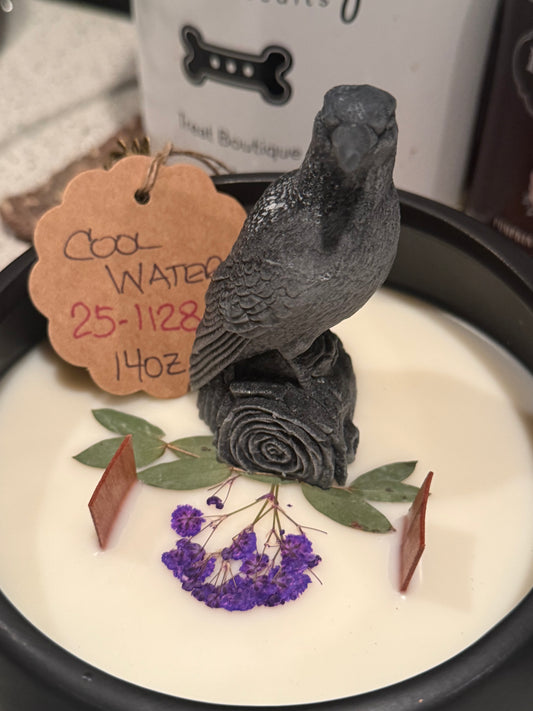 Cool Water Black Candle