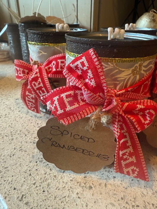 Spiced Cranberries CANdle 12oz