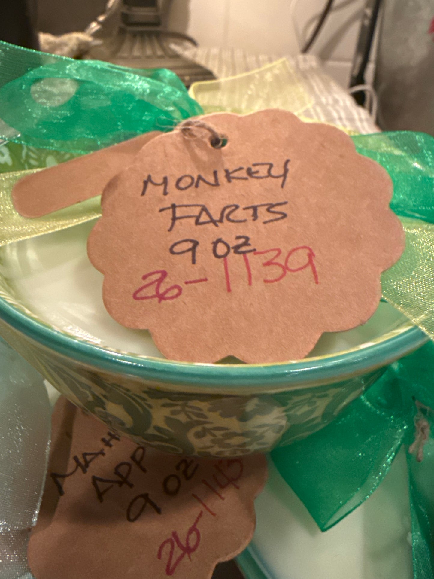 Monkey Farts Spring Bowl Candle (9oz)
