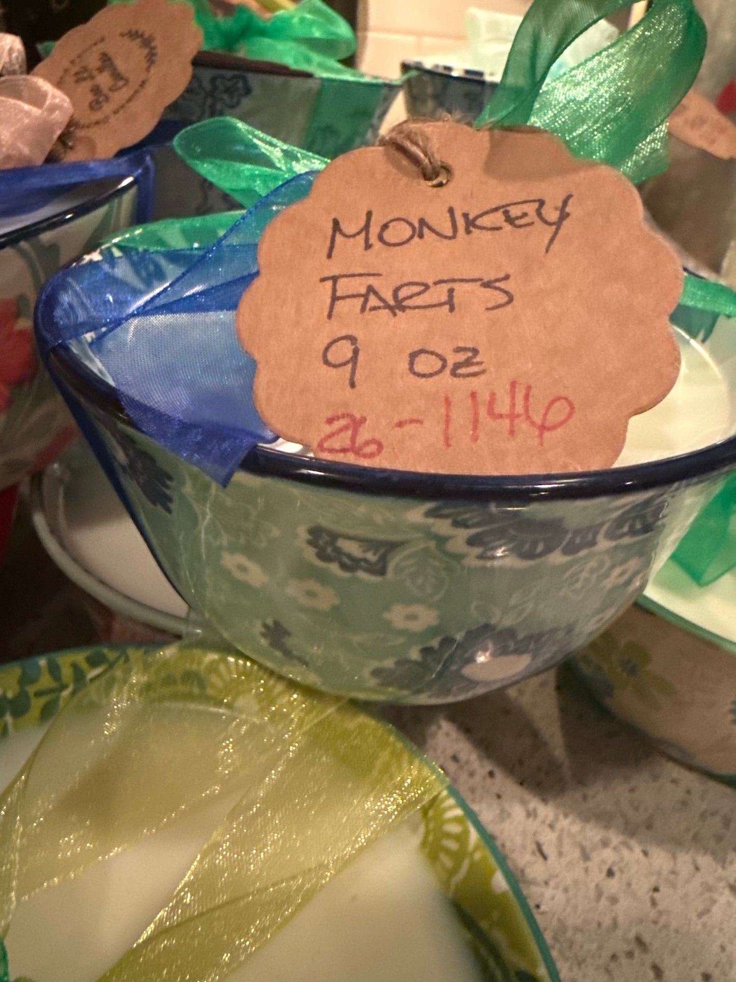 Monkey Farts Spring Bowl Candle (9oz)