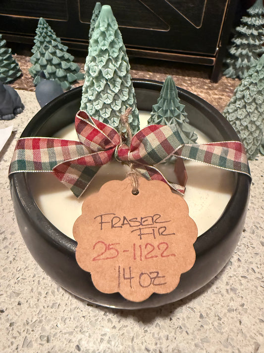 Fraser Fir Black Candle