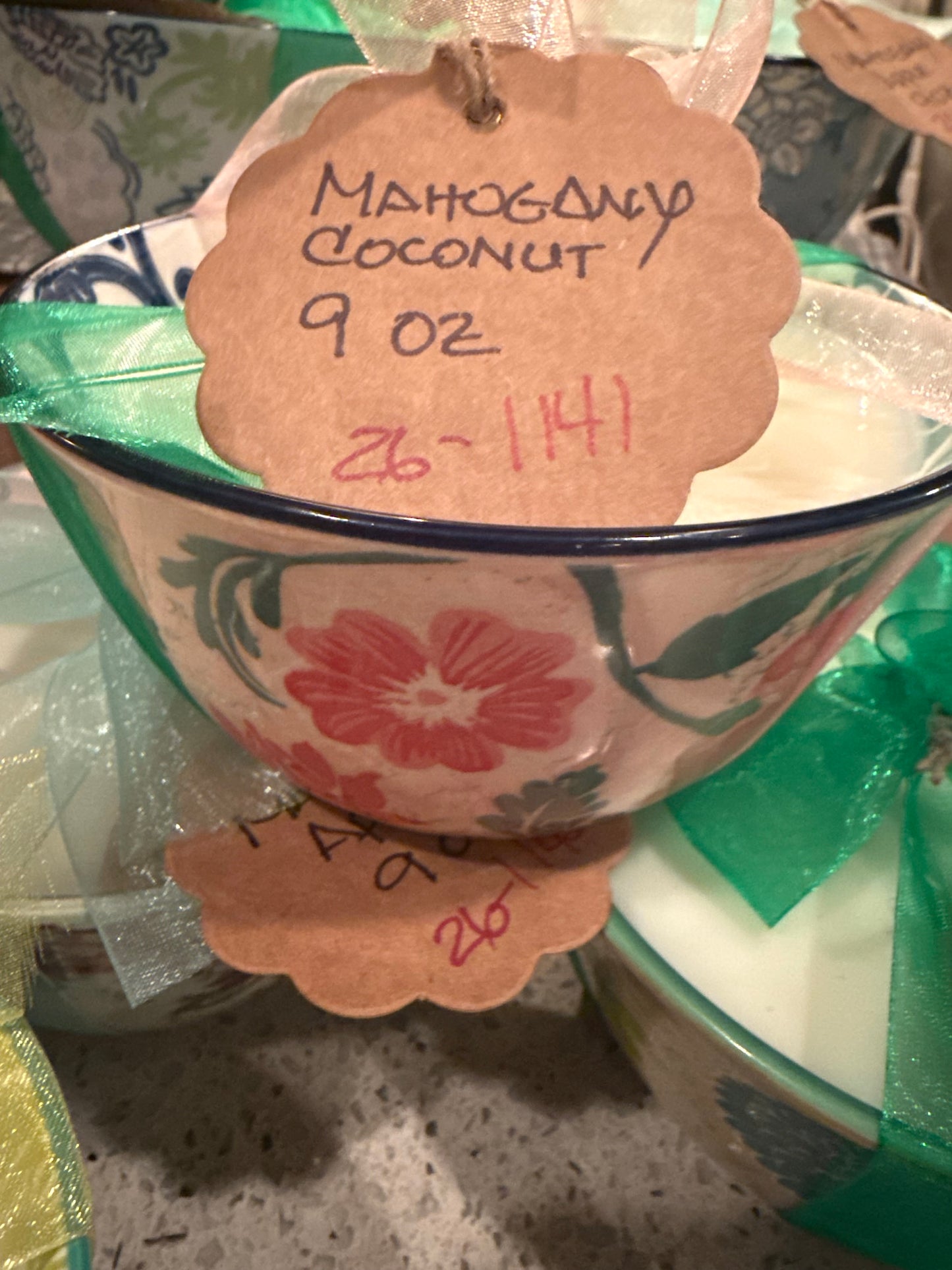 Mahogany Coconut Spring Bowl Candle (9oz)
