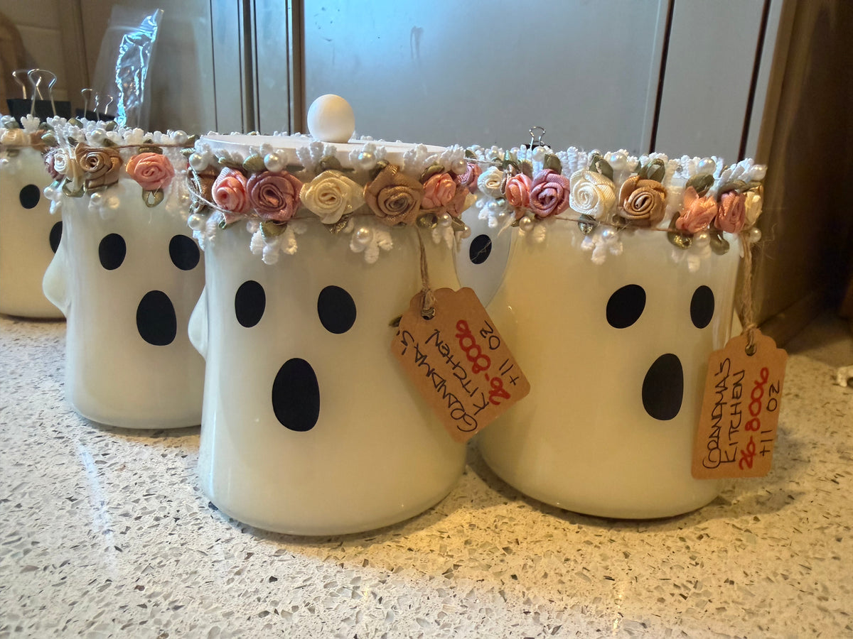Grandmas Kitchen Ghost Jar Candle